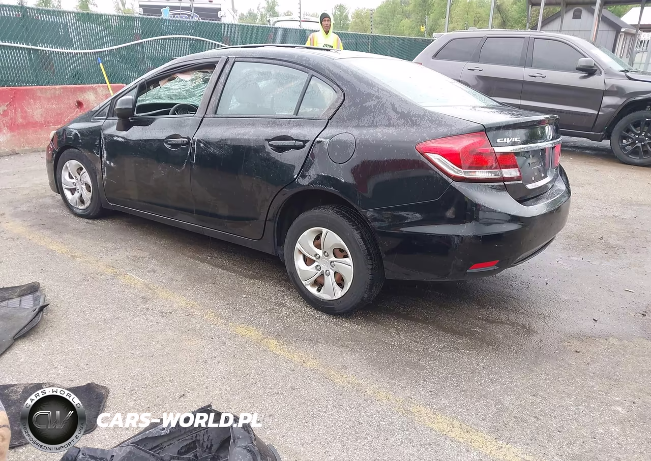 2015 Honda Civic Lx VIN:19XFB2F5XFE707660 - 3