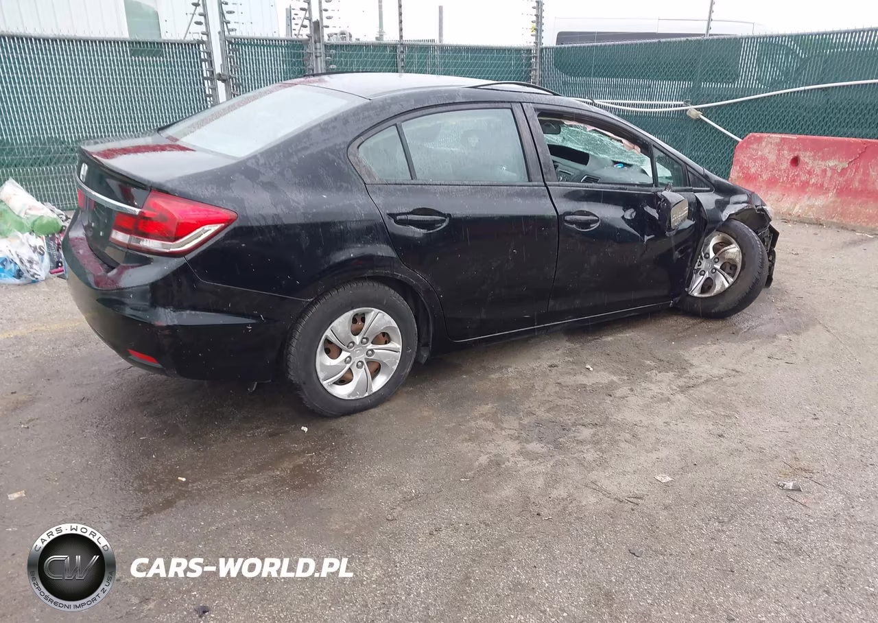 2015 Honda Civic Lx VIN:19XFB2F5XFE707660 - 4