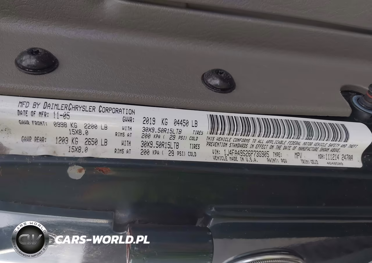 2006 Jeep Wrangler Sport VIN:1J4FA49S26P736905 - 9