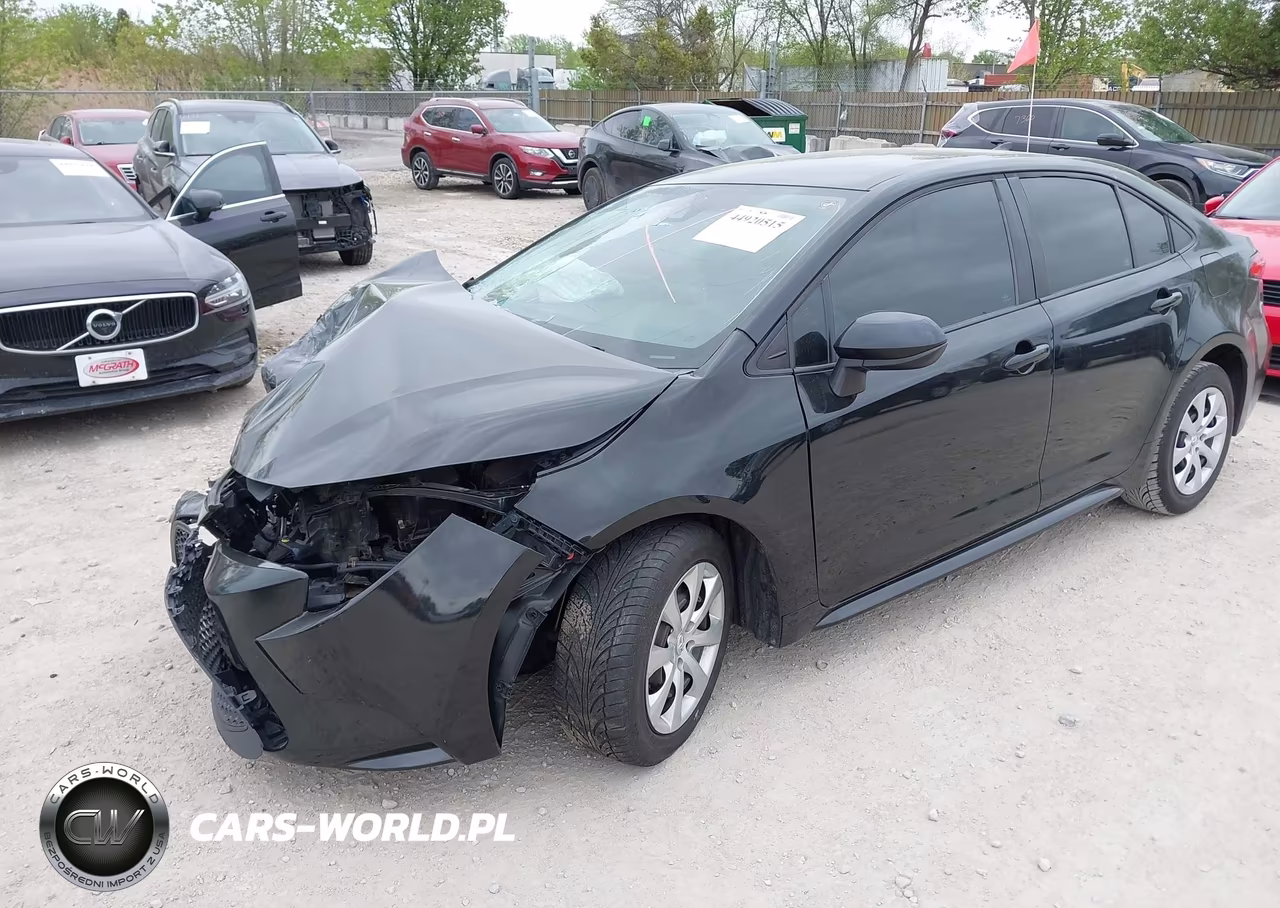 2020 Toyota Corolla Le VIN:5YFEPRAEXLP106997 - 2
