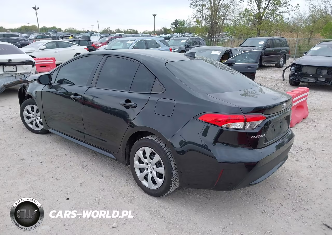 2020 Toyota Corolla Le VIN:5YFEPRAEXLP106997 - 3