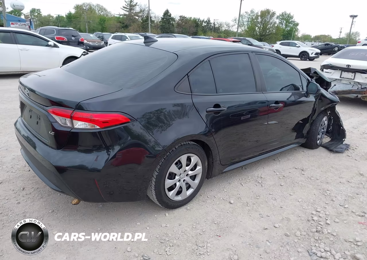 2020 Toyota Corolla Le VIN:5YFEPRAEXLP106997 - 4
