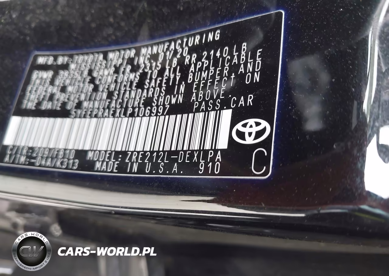 2020 Toyota Corolla Le VIN:5YFEPRAEXLP106997 - 9