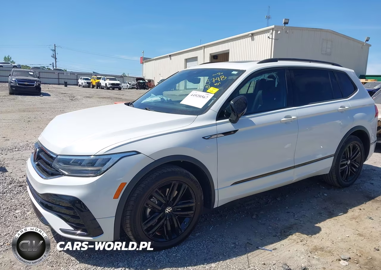 2022 Volkswagen Tiguan 2.0T Se R-Line Black VIN:3VVCB7AX5NM153748 - 2