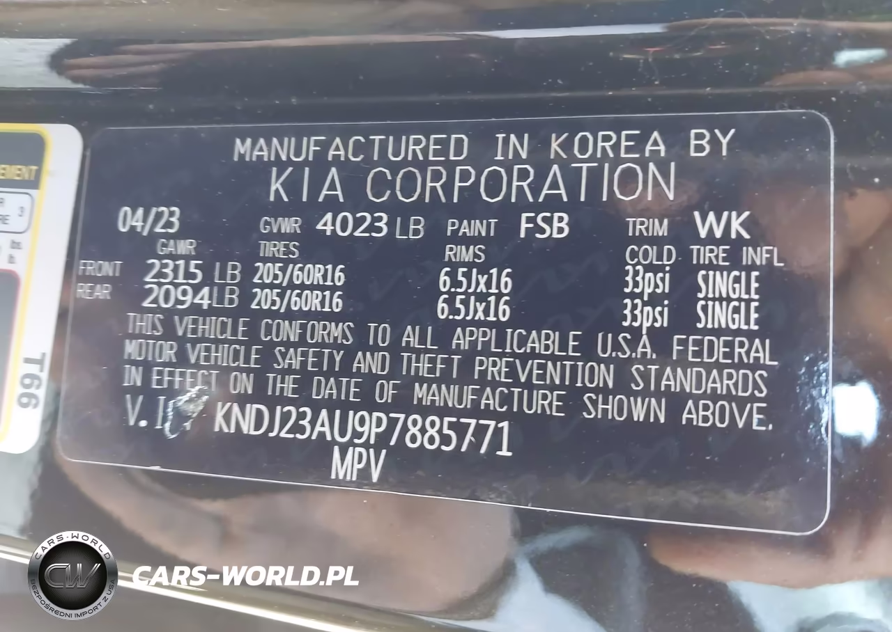 2023 Kia Soul Lx VIN:KNDJ23AU9P7885771 - 9