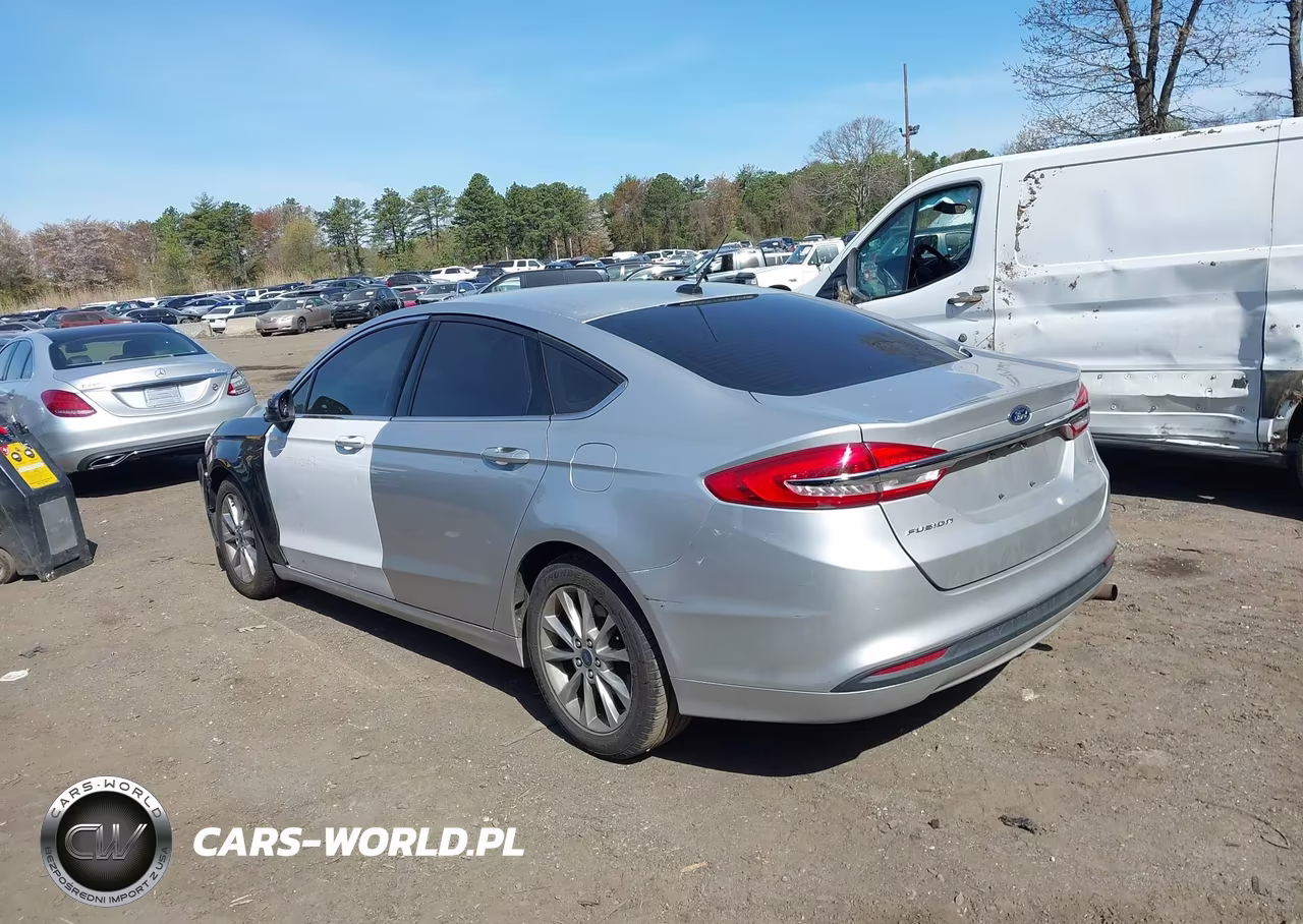 2017 Ford Fusion Se VIN:3FA6P0HD7HR376791 - 3