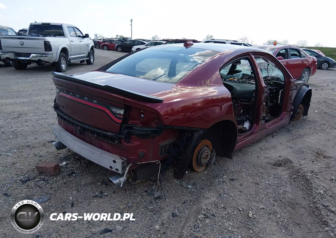 2018 Dodge Charger R-T Scat Pack Rwd VIN:2C3CDXGJ8JH319124 - 4