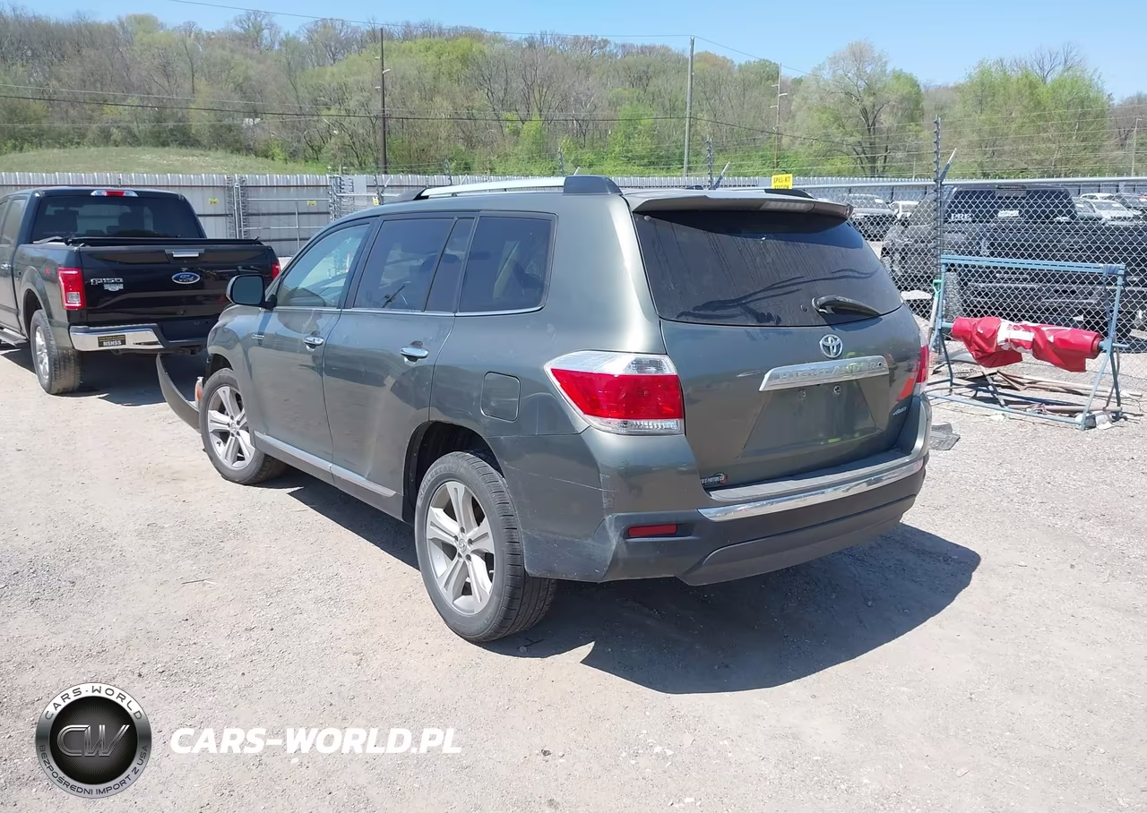 2012 Toyota Highlander Limited V6 VIN:5TDDK3EH5CS141983 - 3