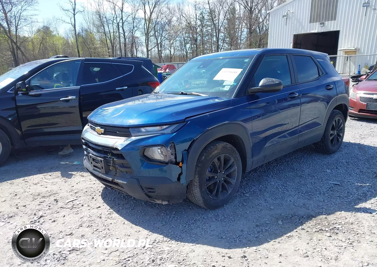 2021 Chevrolet Trailblazer Fwd Ls VIN:KL79MMS25MB106792 - 2