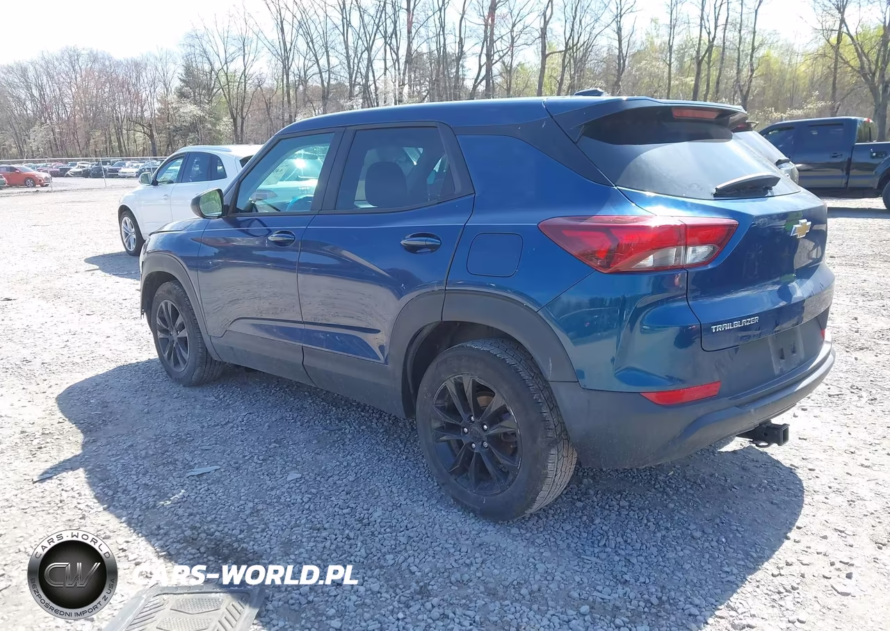 2021 Chevrolet Trailblazer Fwd Ls VIN:KL79MMS25MB106792 - 3