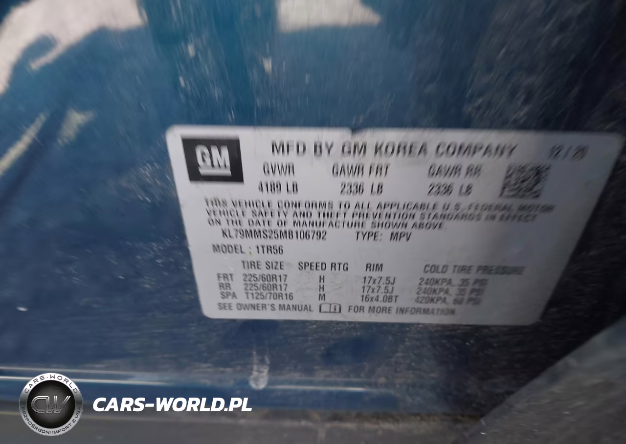 2021 Chevrolet Trailblazer Fwd Ls VIN:KL79MMS25MB106792 - 9