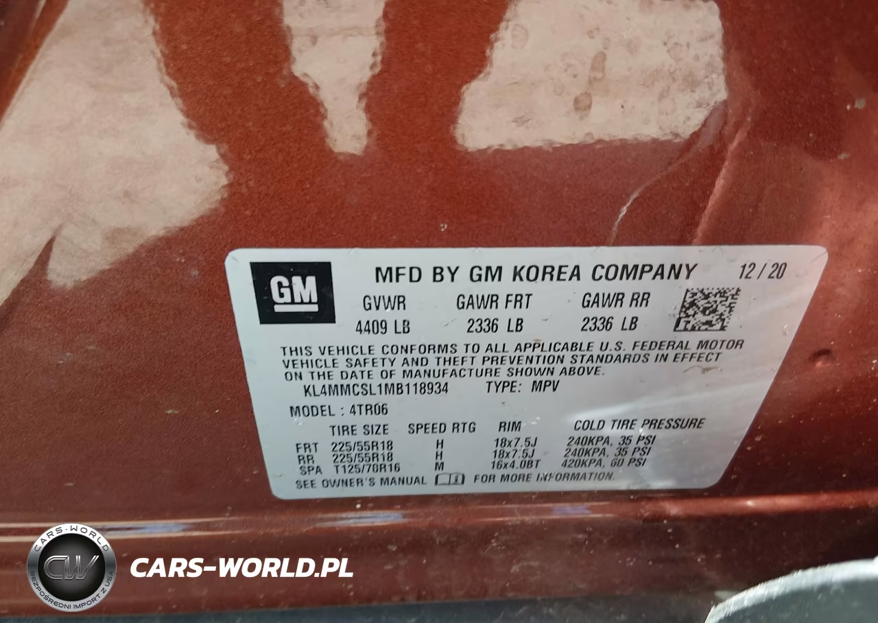 2021 Buick Encore Gx Awd Preferred VIN:KL4MMCSL1MB118934 - 9