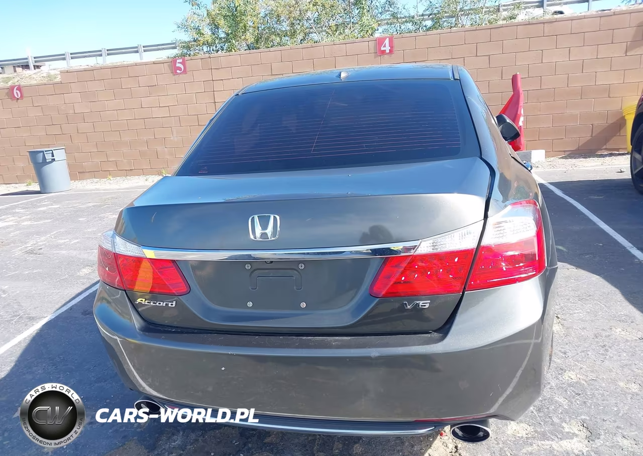 2015 Honda Accord Ex-L V-6 VIN:1HGCR3F82FA002970 - 16