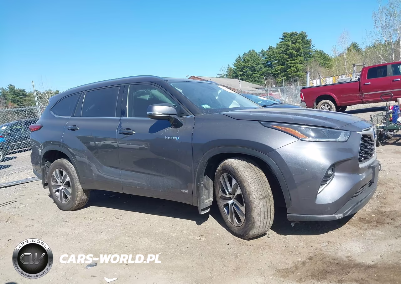 2021 Toyota Highlander Hybrid Xle VIN:5TDHBRCH0MS067204 - 13