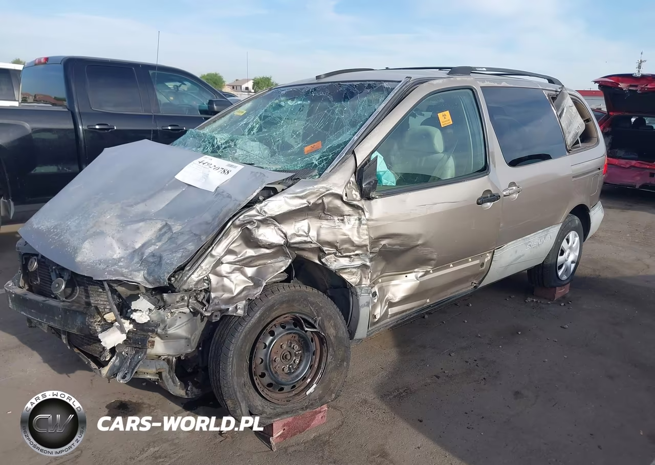 1998 Toyota Sienna Le VIN:4T3ZF13C0WU025115 - 2