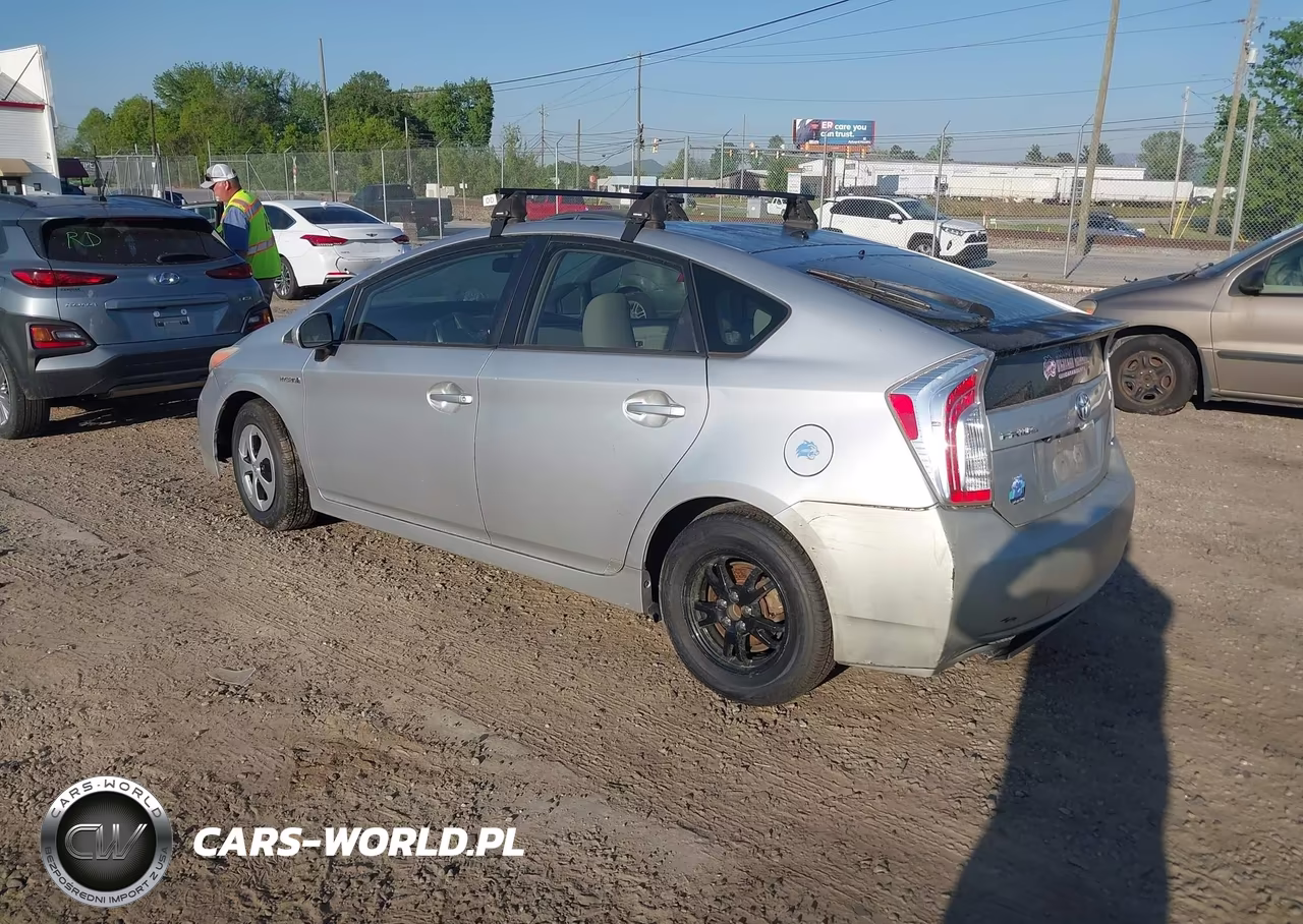 2012 Toyota Prius Two VIN:JTDKN3DUXC5394249 - 3