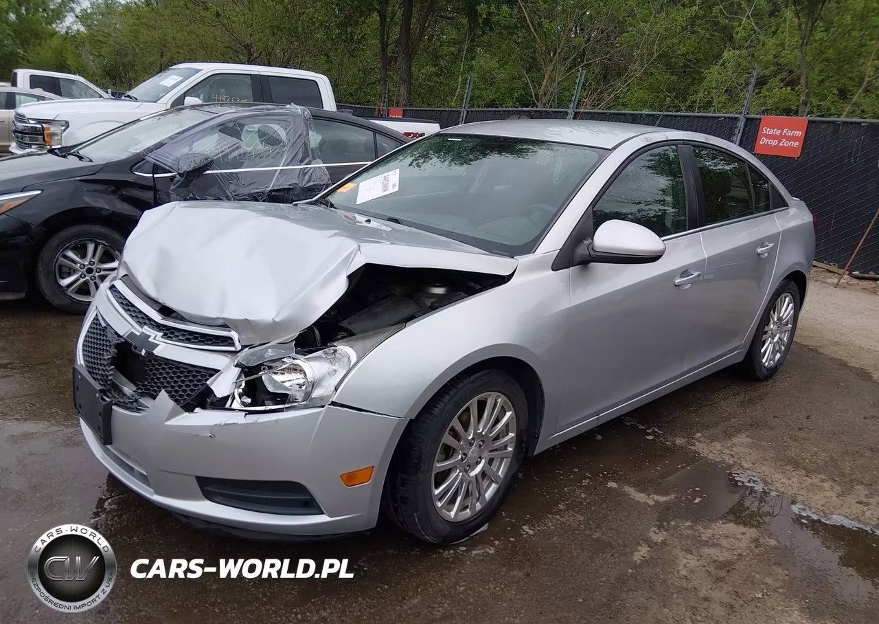 2012 Chevrolet Cruze Eco VIN:1G1PJ5SCXC7380808 - 2