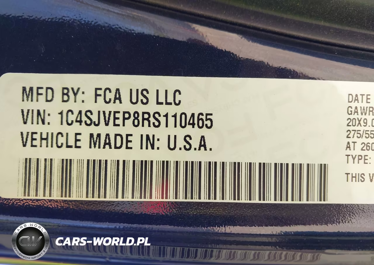 2024 Jeep Grand Wagoneer 4X4 VIN:1C4SJVEP8RS110465 - 9