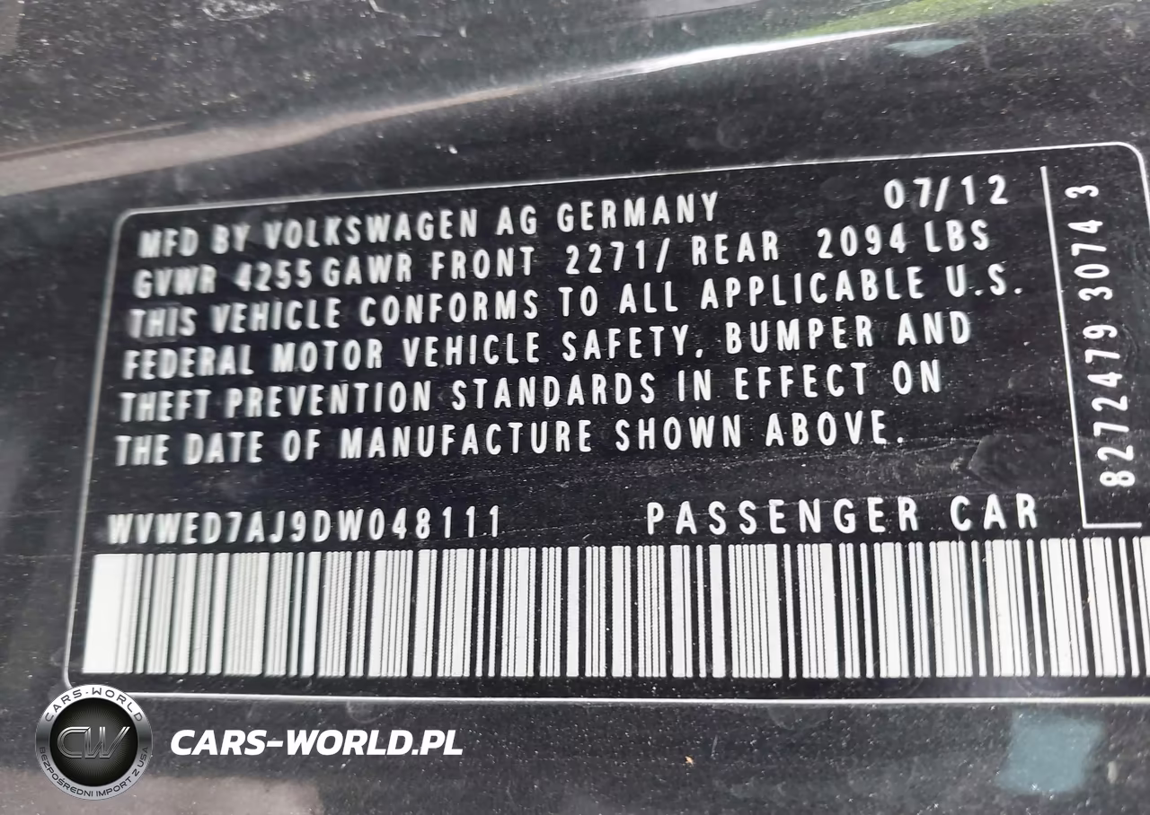 2013 Volkswagen Gti 2-Door VIN:WVWED7AJ9DW048111 - 9
