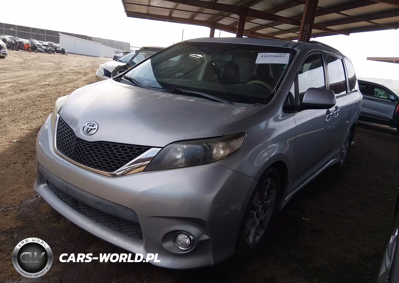 2014 Toyota Sienna Se 8 Passenger VIN:5TDXK3DC7ES492044 - 2