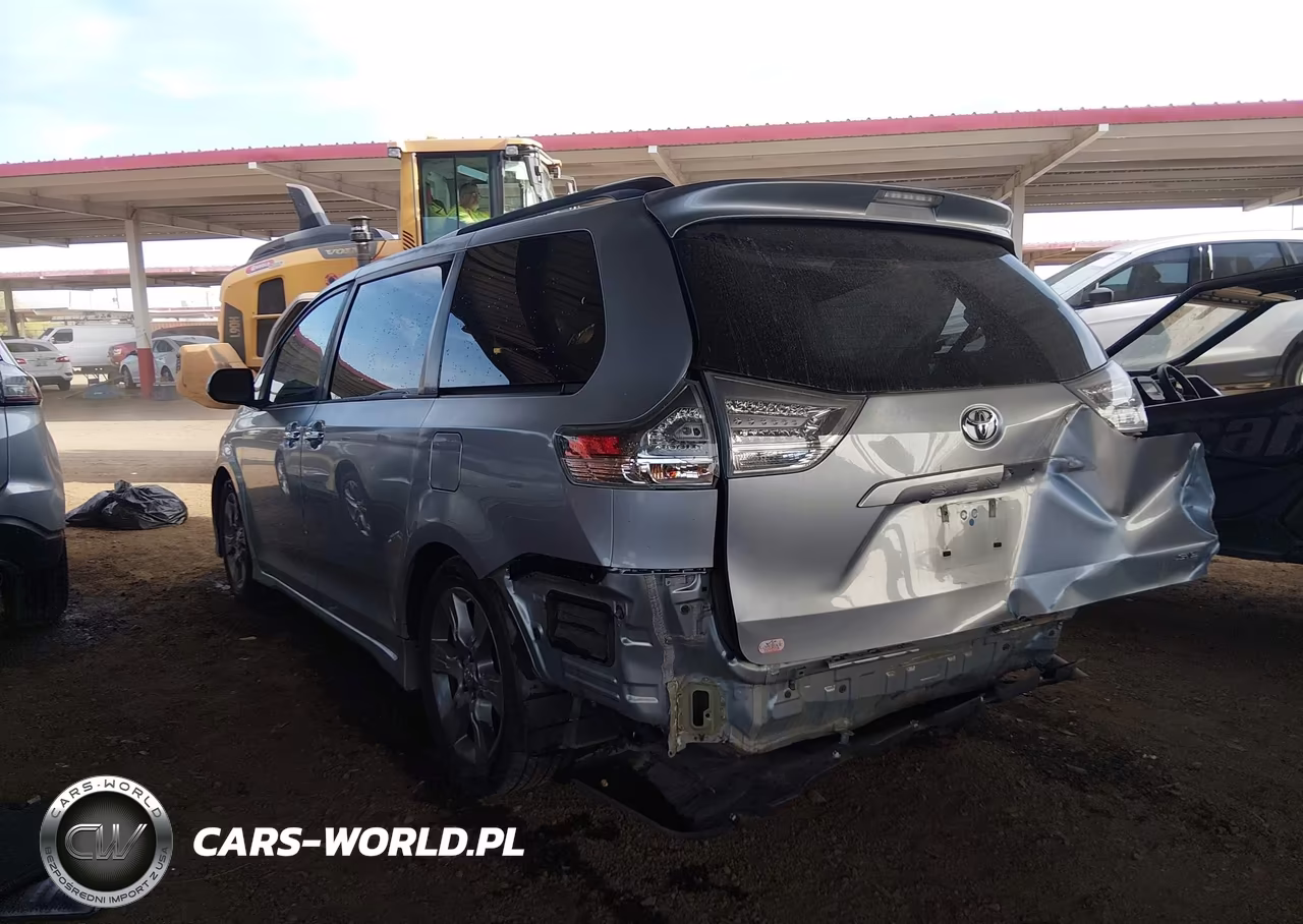 2014 Toyota Sienna Se 8 Passenger VIN:5TDXK3DC7ES492044 - 3