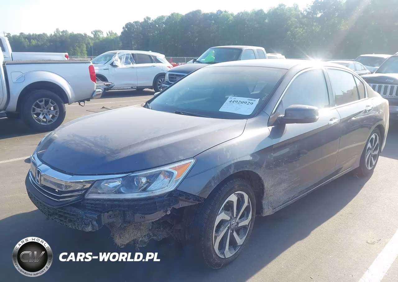 2017 Honda Accord Ex VIN:1HGCR2F76HA193619 - 2