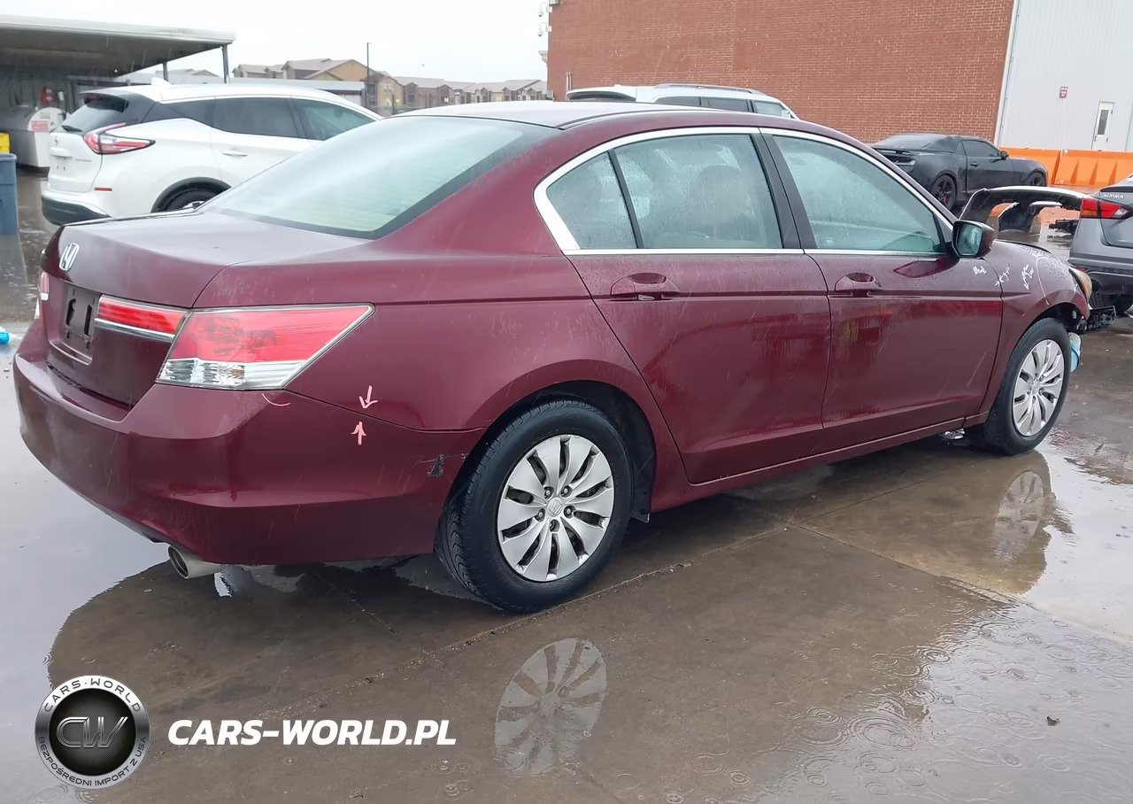 2012 Honda Accord 2.4 Lx VIN:1HGCP2F32CA220701 - 4