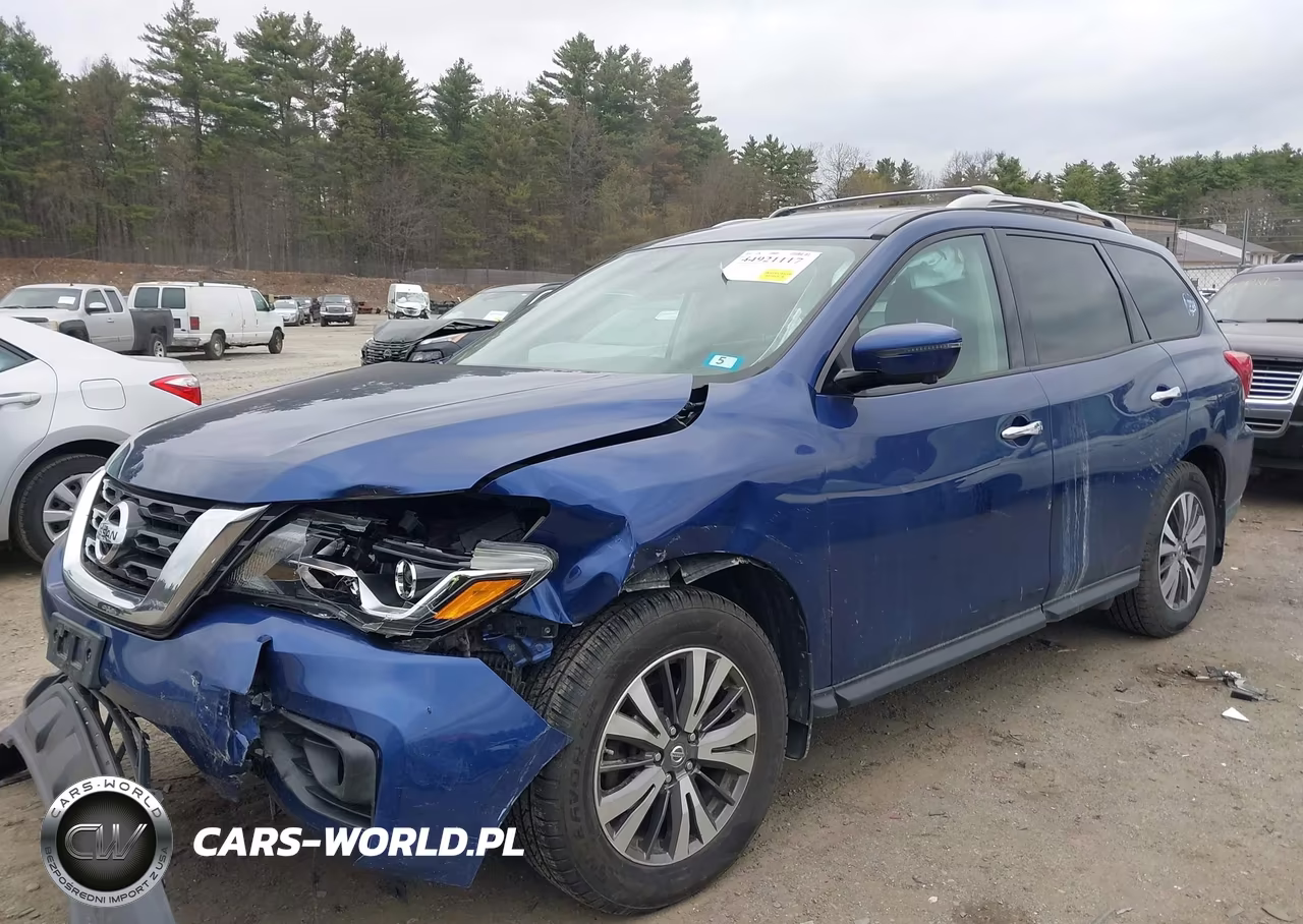 2017 Nissan Pathfinder Sl VIN:5N1DR2MM5HC602138 - 2