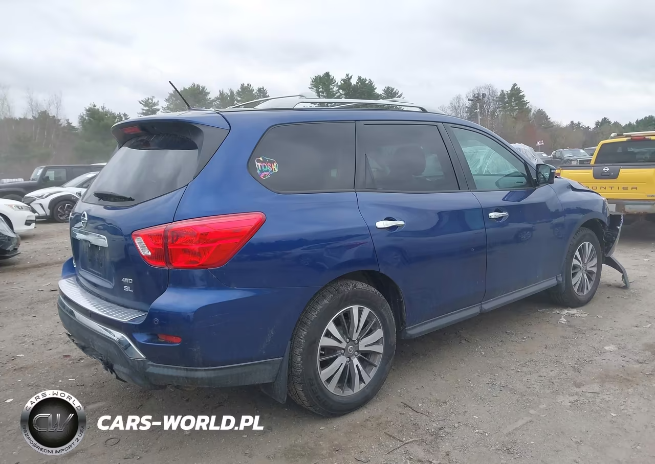 2017 Nissan Pathfinder Sl VIN:5N1DR2MM5HC602138 - 4