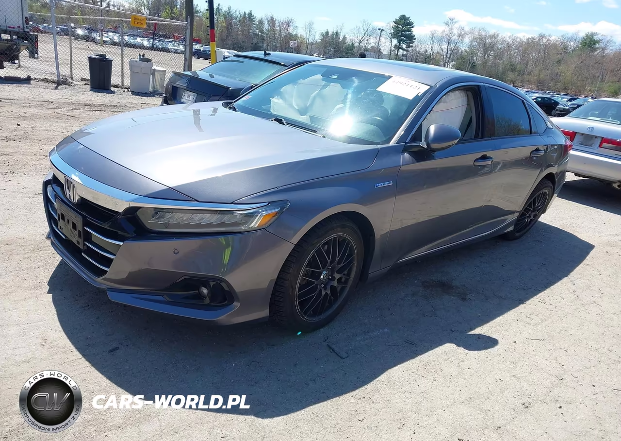 2021 Honda Accord Hybrid Ex-L VIN:1HGCV3F57MA020587 - 2