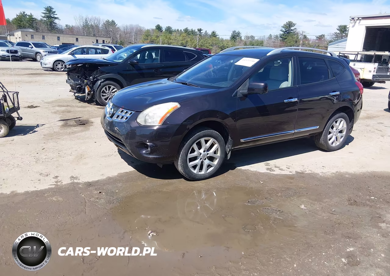 2013 Nissan Rogue Sv W-Sl Pkg VIN:JN8AS5MV7DW624841 - 2