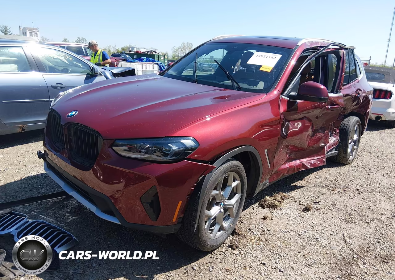 2022 BMW X3 xDrive30I VIN:5UX53DP08N9L07783 - 2