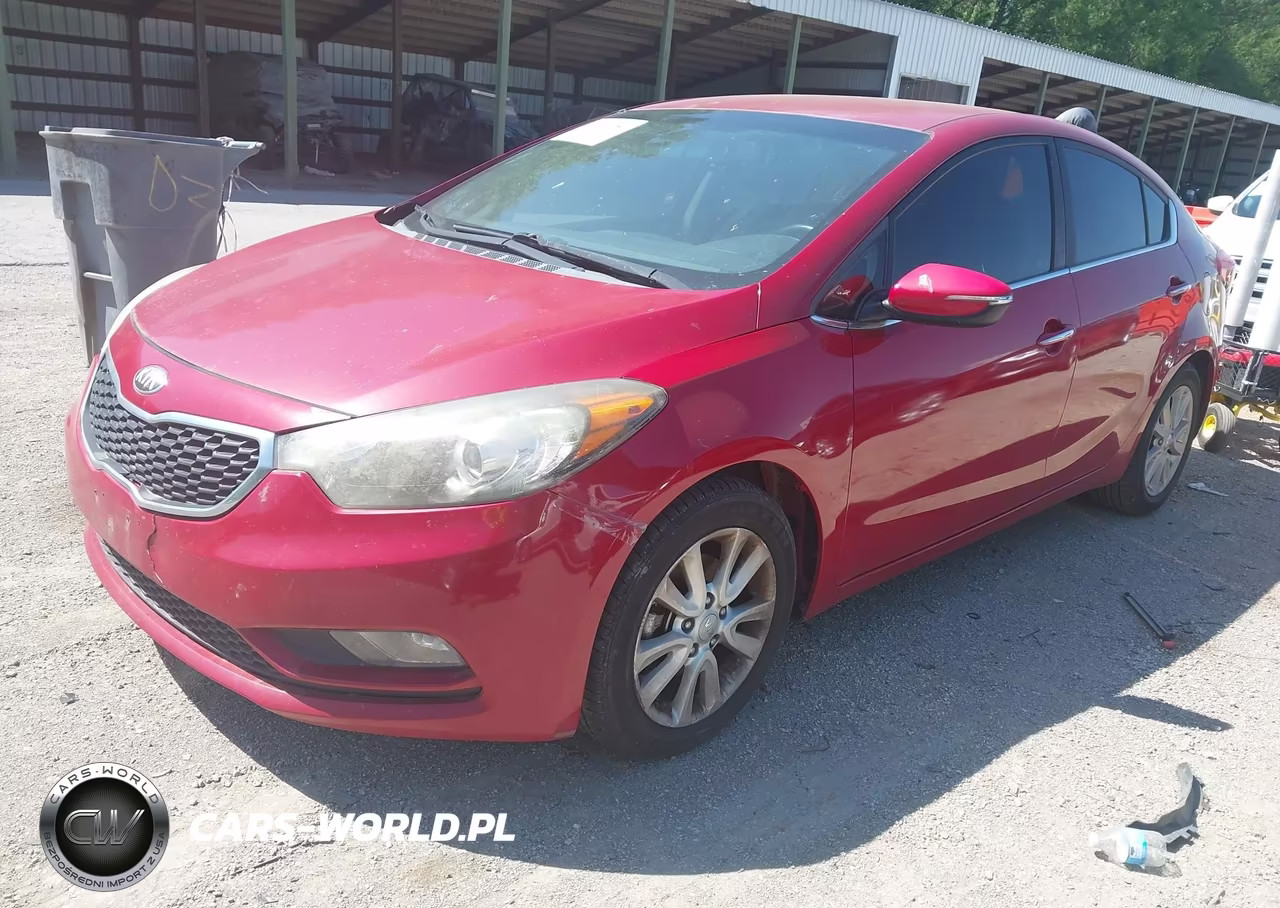 2014 Kia Forte Ex VIN:KNAFX4A85E5107750 - 2