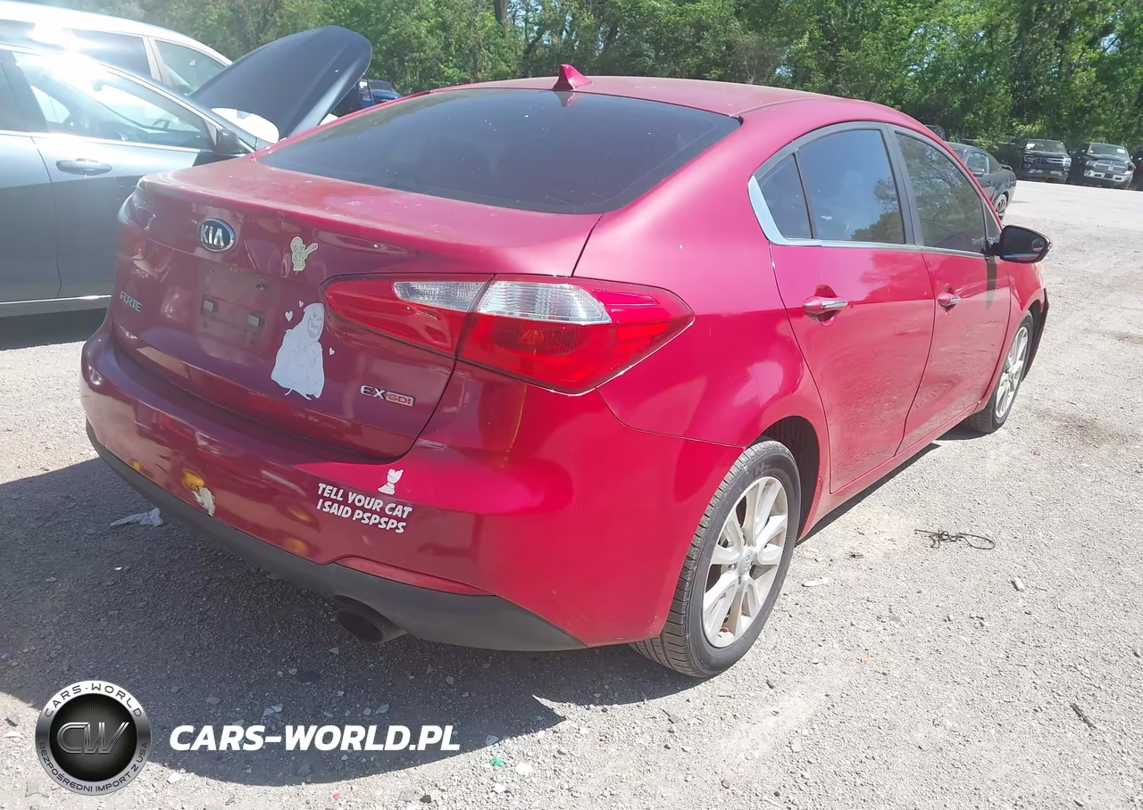 2014 Kia Forte Ex VIN:KNAFX4A85E5107750 - 4