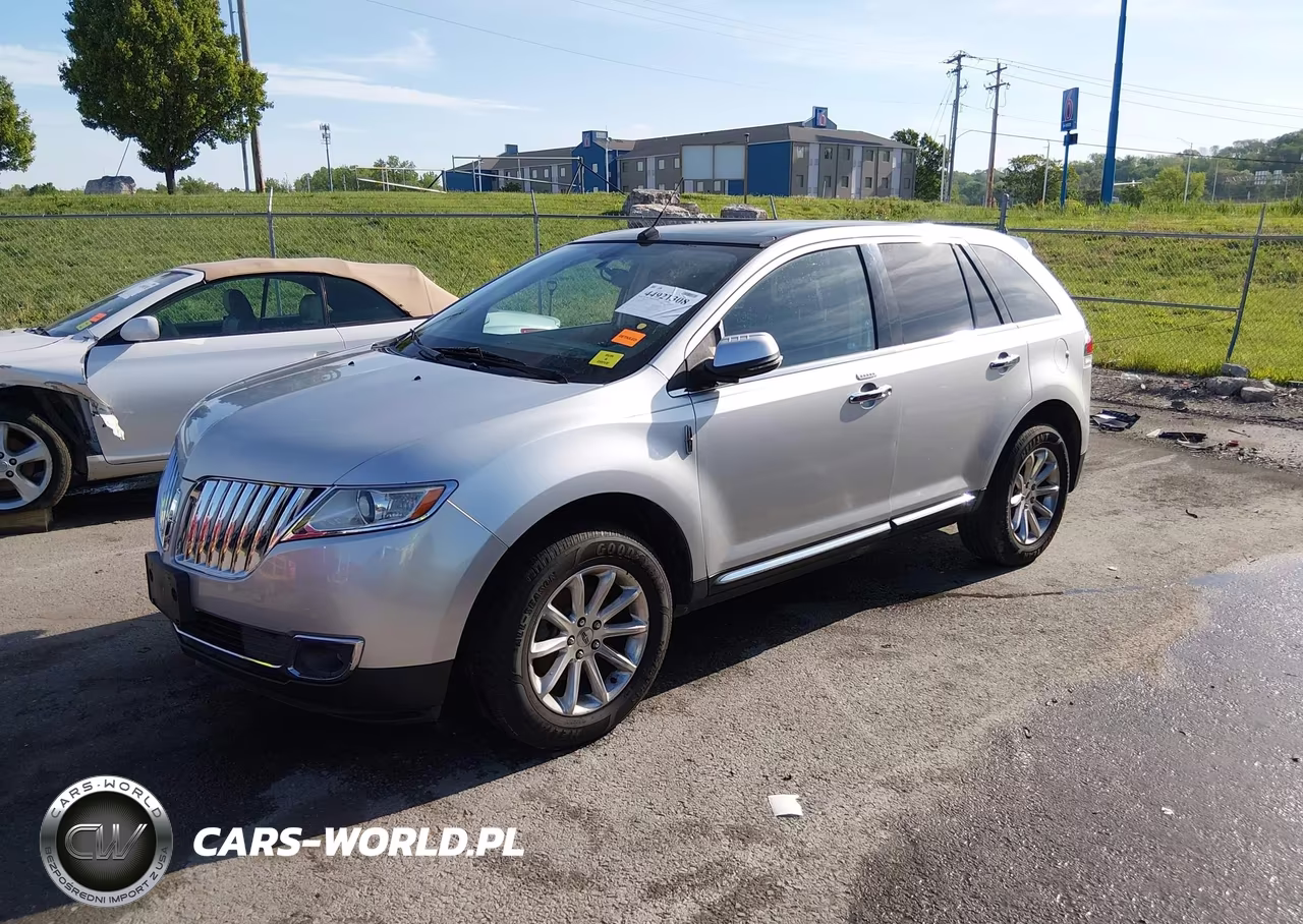 2013 Lincoln Mkx VIN:2LMDJ6JK5DBL41433 - 2
