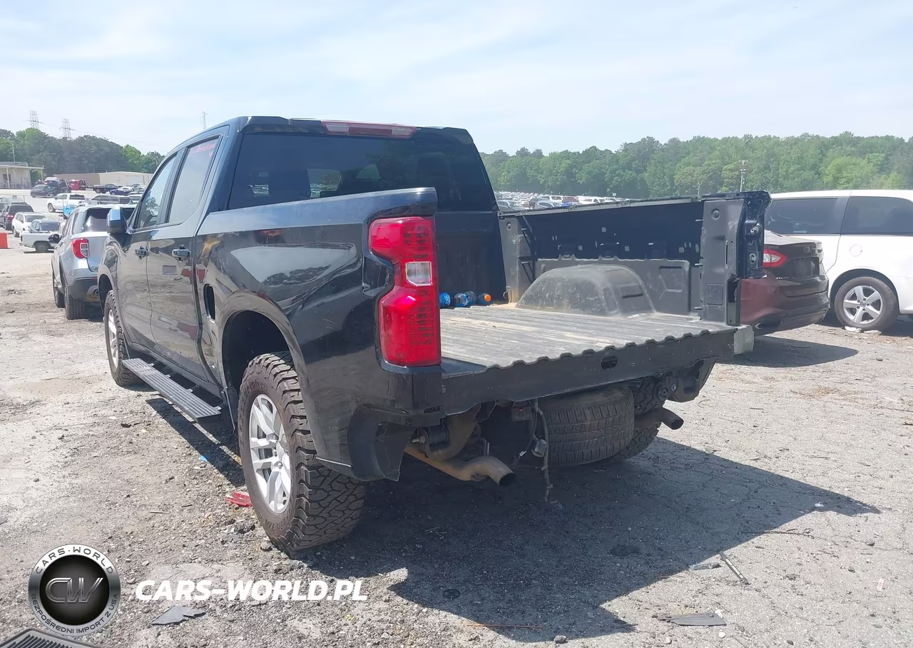 2022 Chevrolet Silverado 1500 Ltd 4Wd Short Bed Lt VIN:3GCUYDED8NG162751 - 3