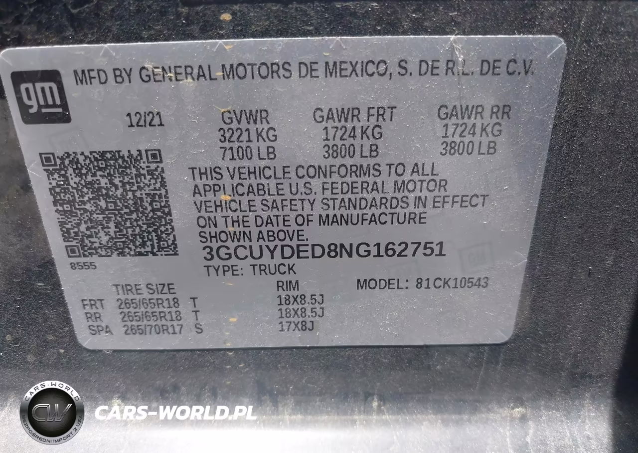 2022 Chevrolet Silverado 1500 Ltd 4Wd Short Bed Lt VIN:3GCUYDED8NG162751 - 9