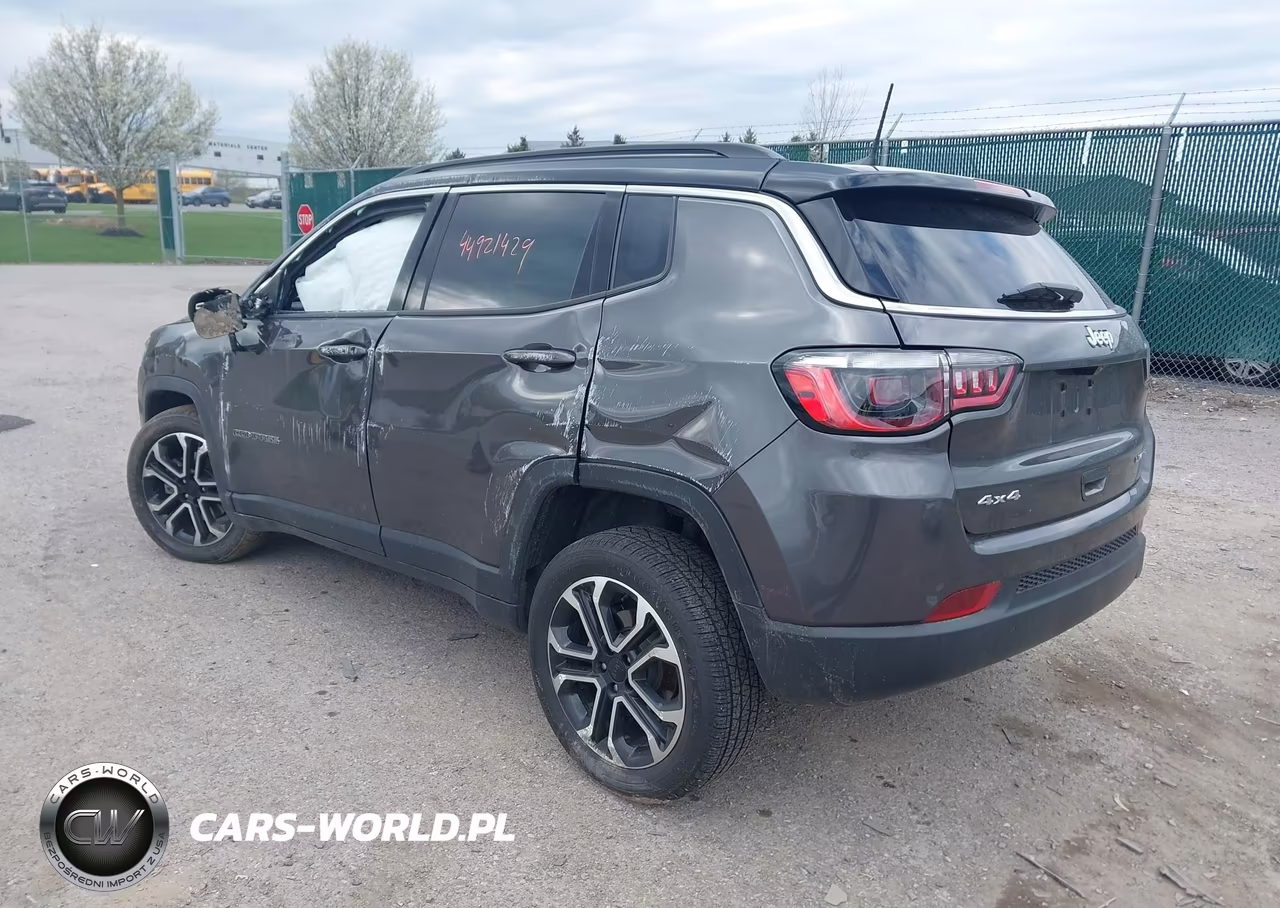 2022 Jeep Compass Limited 4X4 VIN:3C4NJDCB9NT197476 - 3