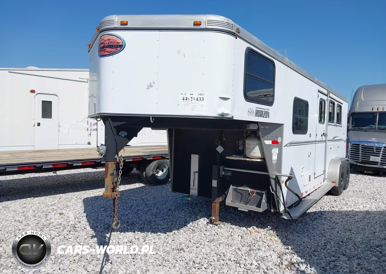 2011 Sundowner Horizon 6906 3 Horse VIN:13SHG2929B1HA5222 - 2