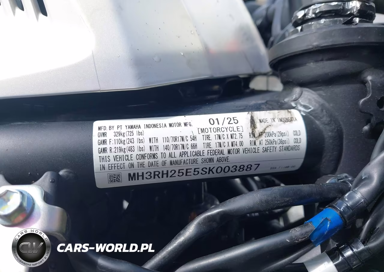 2025 Yamaha Yfz320 A VIN:MH3RH25E5SK003887 - 10