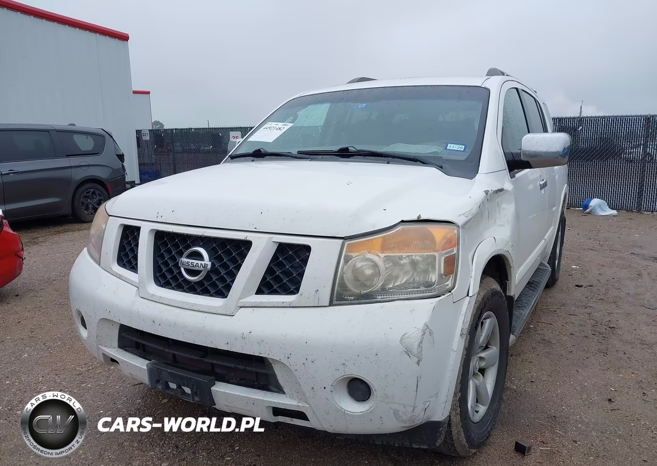 2012 Nissan Armada Sv VIN:5N1BA0ND2CN621535 - 2