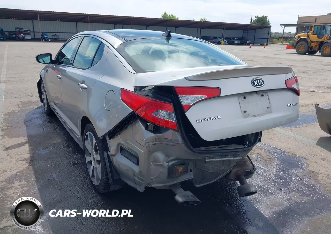 2012 Kia Optima Sx VIN:5XXGR4A61CG077252 - 3
