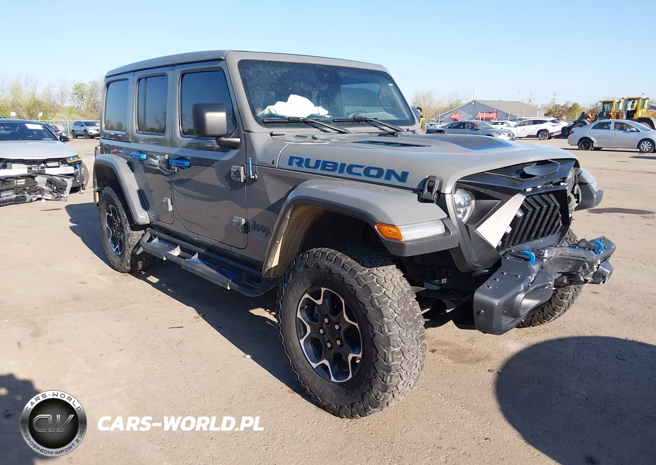 2022 Jeep Wrangler 4Xe Unlimited Rubicon 4X4