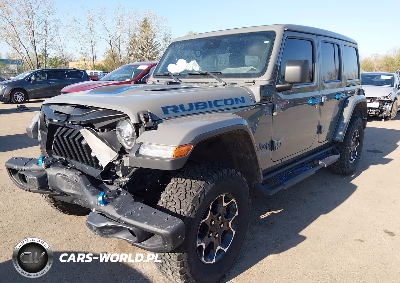 2022 Jeep Wrangler 4Xe Unlimited Rubicon 4X4 VIN:1C4JJXR6XNW230473 - 2