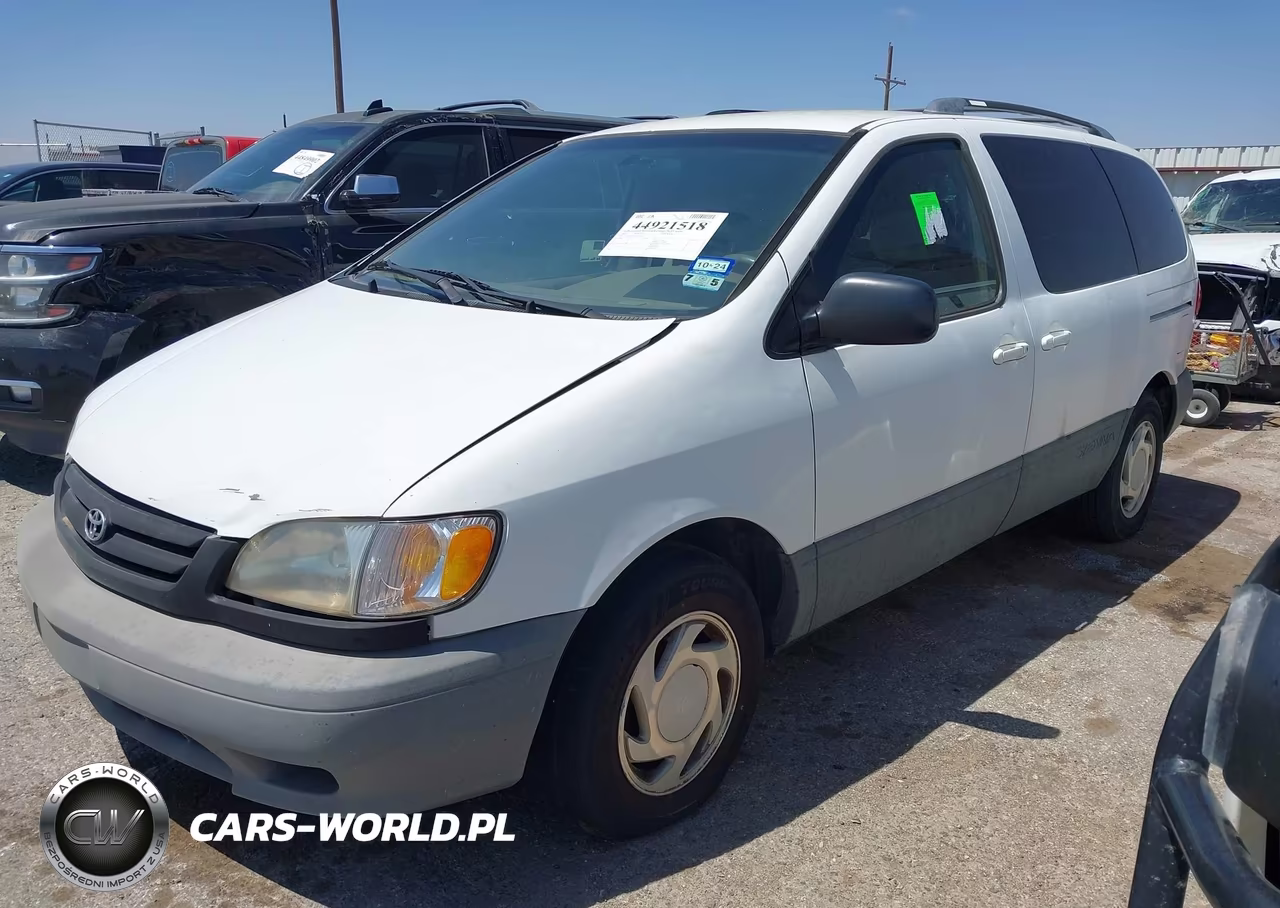 2001 Toyota Sienna Le VIN:4T3ZF13C31U336255 - 2