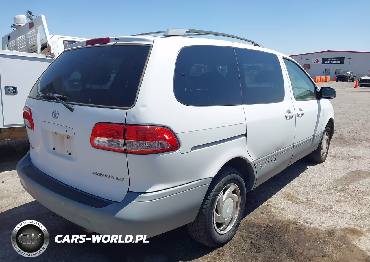 2001 Toyota Sienna Le VIN:4T3ZF13C31U336255 - 4