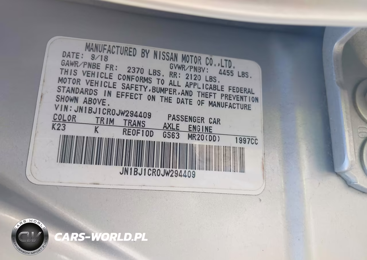 2018 Nissan Rogue Sport Sv VIN:JN1BJ1CR0JW294409 - 9