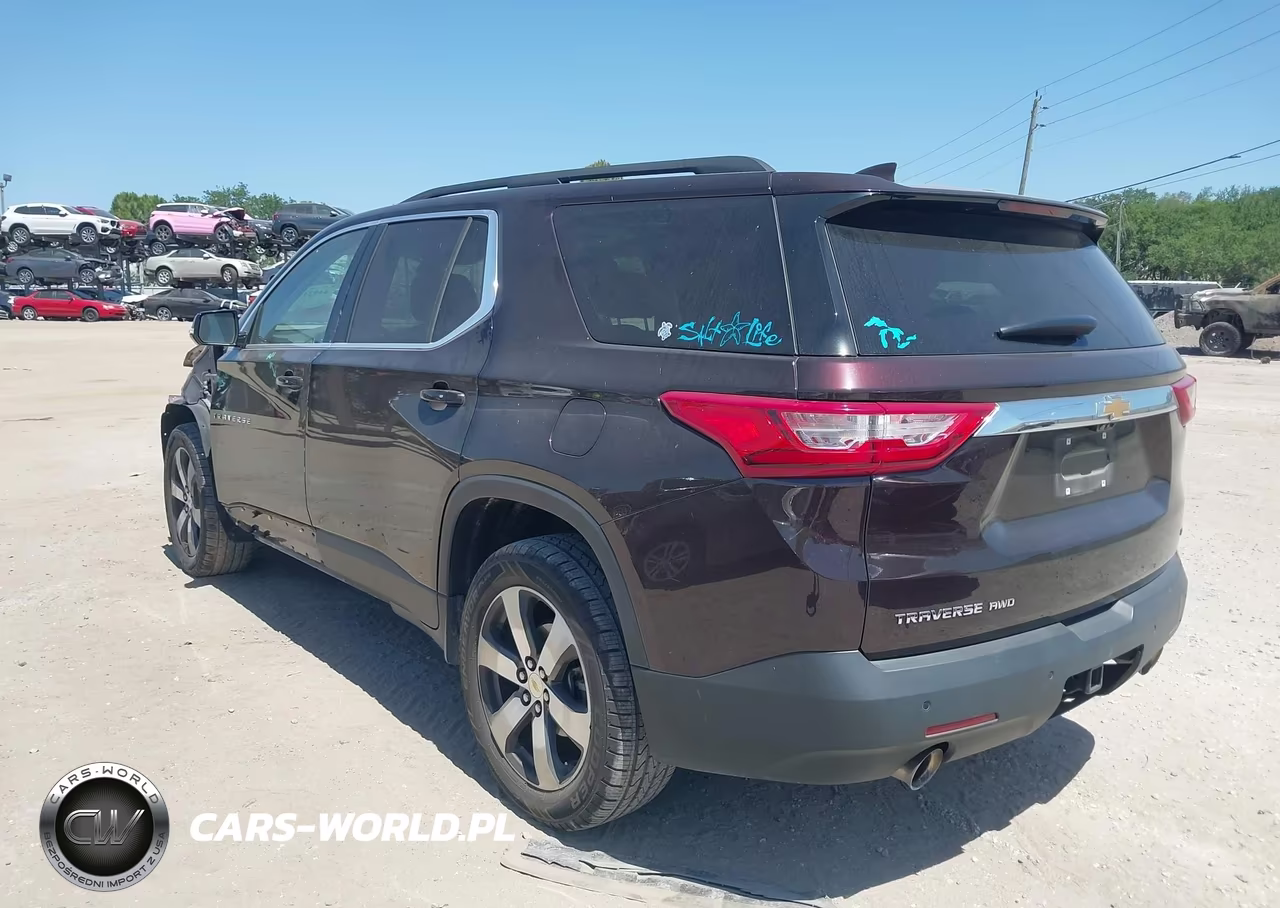 2020 Chevrolet Traverse Awd Lt Leather VIN:1GNEVHKW8LJ174038 - 3
