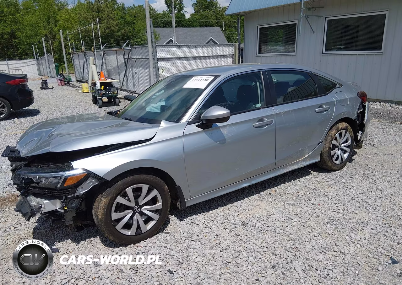 2026 Honda Civic Lx VIN:2HGFE2F24TH508652 - 2
