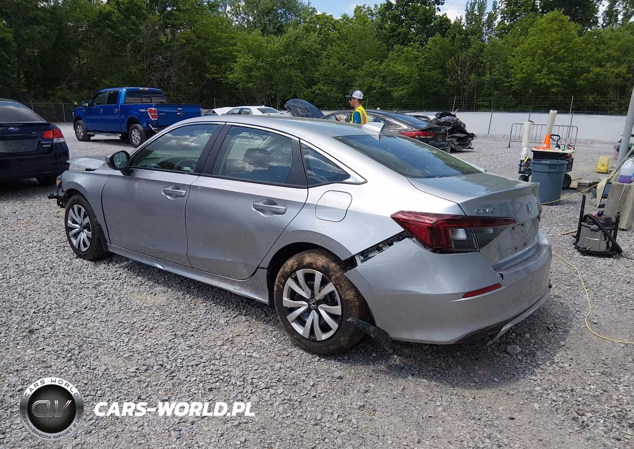 2026 Honda Civic Lx VIN:2HGFE2F24TH508652 - 3